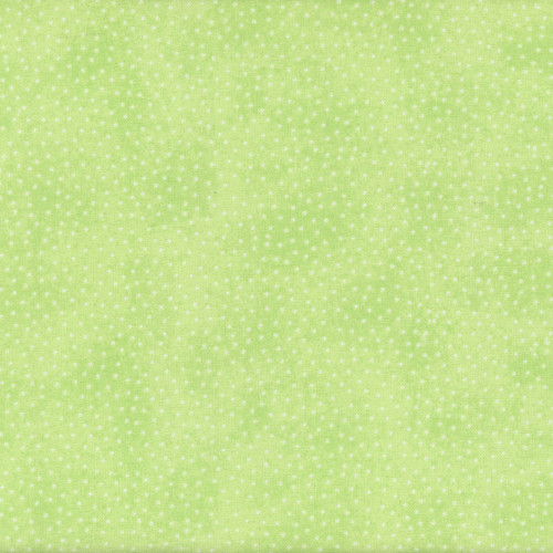 AE Nathan Fabrics Comfy Flannel Prints Green Polka Dots
