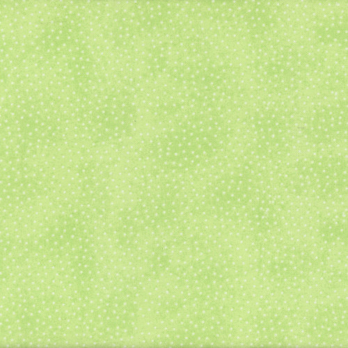 AE Nathan Fabrics Comfy Flannel Prints Green Polka Dots