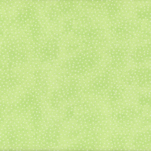AE Nathan Fabrics Comfy Flannel Prints Green Polka Dots