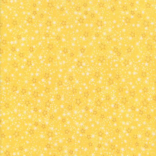 AE Nathan Fabrics Comfy Flannel Prints Yellow Stars