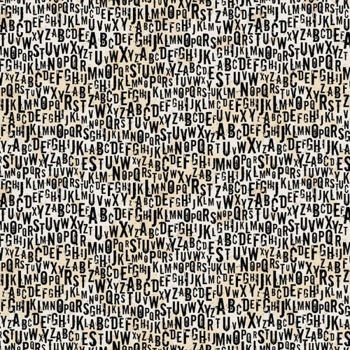 Free Spirit Fabrics On Your Mark by Seth Apter Chain Letter Paper
