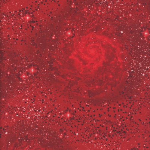 Benartex Harry Potter Red Magical Basic Stars