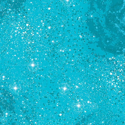 Benartex Harry Potter Turquoise Magical Basic Stars