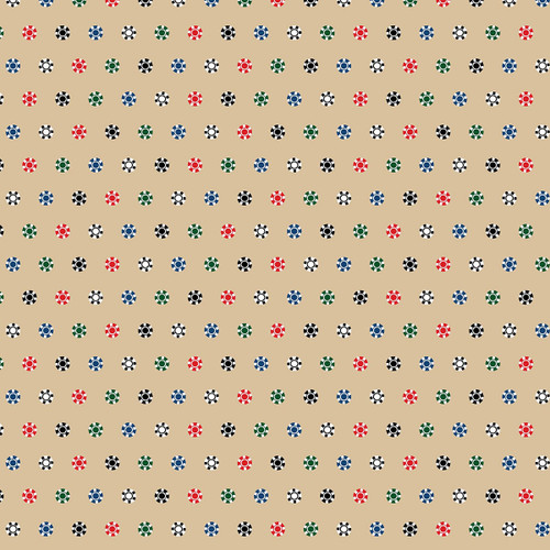Marcus Fabrics Full House George Mccartney Tan Poker Chips