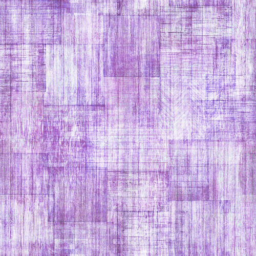 <p>Quilting Treasures Fabrics Into the Woods by Dan Morris Wood Grain Texture Purple Lilac</p>