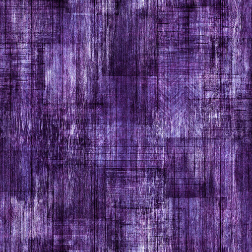 Quilting Treasures Fabrics Into the Woods by Dan Morris Wood Grain Texture Grape Purple