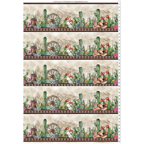 In The Beginning Fabrics Southwest Minis by Jason Yenter Desert Botanical Garden Stripe