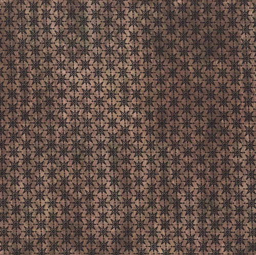 In The Beginning Fabrics Southwest Minis by Jason Yenter Brown Stars Spurs
