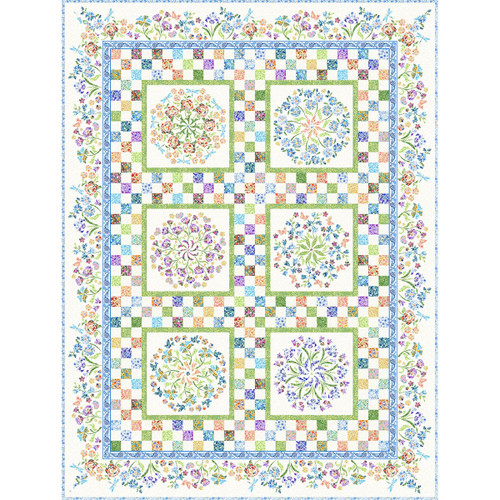 In The Beginning Fabrics Lovelies by Jason Yenter Lovelies Quilt Kit
