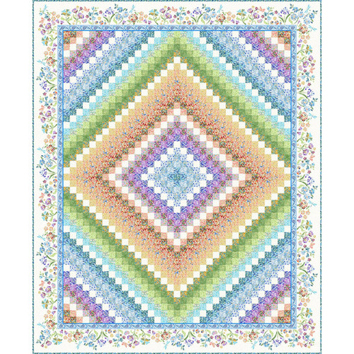 In The Beginning Fabrics Lovelies by Jason Yenter Trip of Dreams Quilt Kit