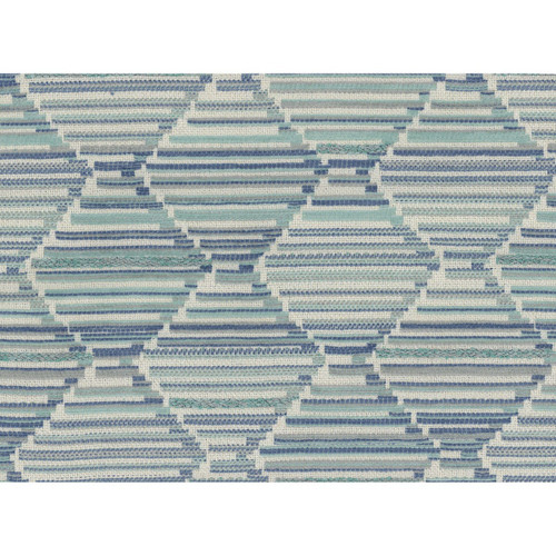 Covington Fabrics Rhombus Serenity Blue 503 Woven Ombre Hexagon Geometric Texture