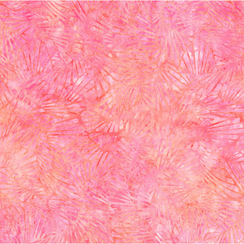 Wilmington Prints Fabrics Desert Blossom Batiks Fans Pink