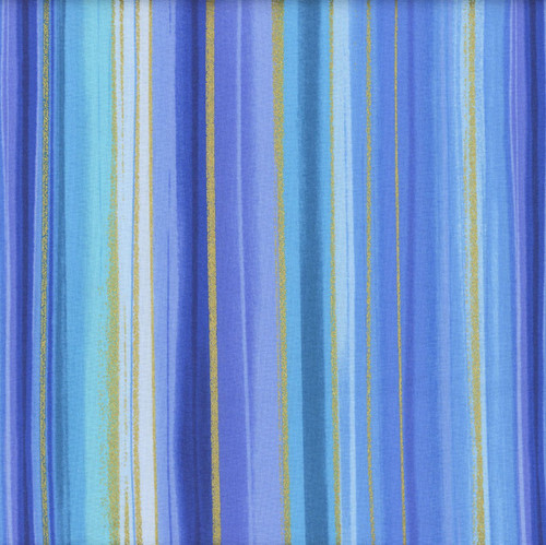 Timeless Treasures Fabrics Escapade Multi Escapade Watercolor Stripe