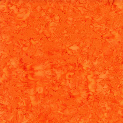 Timeless Treasures Fabrics Tonga Java Blender Batiks Tangelo Java Blenders