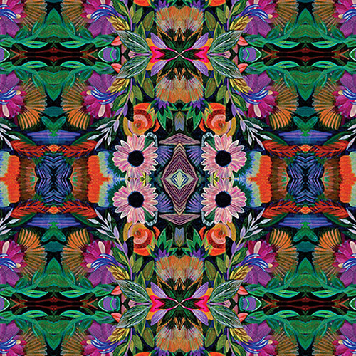 Benartex Fabrics Gentle Warriors Danielle Duer Centered Spirit Multi