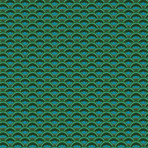 Benartex Fabrics Gentle Warriors Danielle Duer Courage Teal