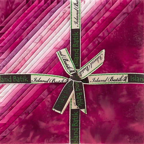 Island Batik Fabrics Foundations Precious Pink Batiks Stack