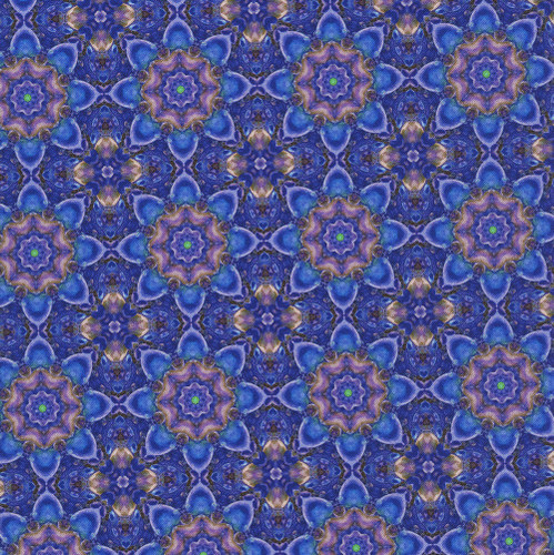 Hoffman Fabrics Bubblelicious Marlies Navy Blue Mandala Pinwheels