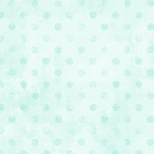 Wilmington Prints Fabrics Dry Brush Dots Danhui Nai Dots Pale Aqua Blue, a fabric with a pale aqua blue background featuring a dry brush style dot pattern.