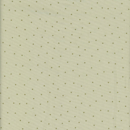 Clothworks Fabrics Charlotte Sage Green Pin Dot