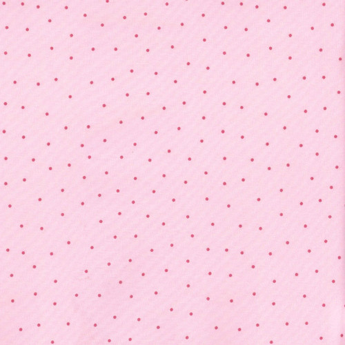 Clothworks Fabrics Charlotte Pink Pin Dot