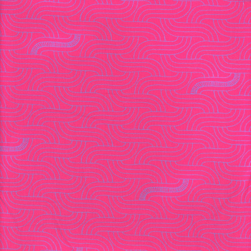 Windham Fabrics Shayla Wolf Of Sassafras Lane Designs Foundation 2 Pink Serpentine