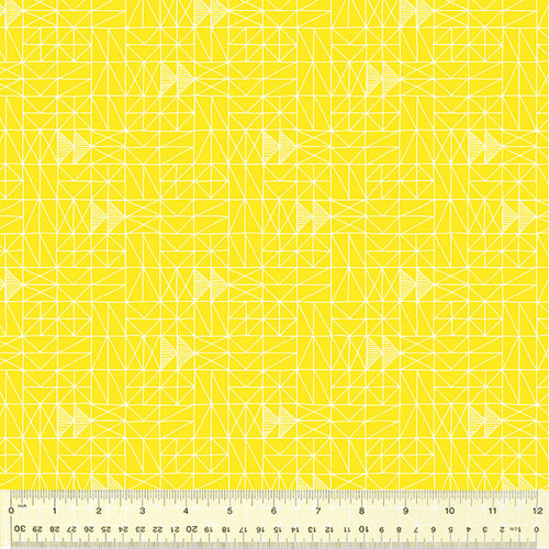 Windham Fabrics Shayla Wolf Of Sassafras Lane Designs Foundation 2 Yellow Patchwork