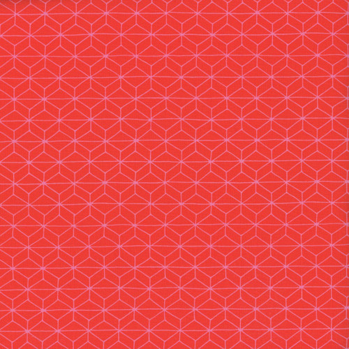 Windham Fabrics Shayla Wolf Of Sassafras Lane Designs Foundation 2 Red Conundrum