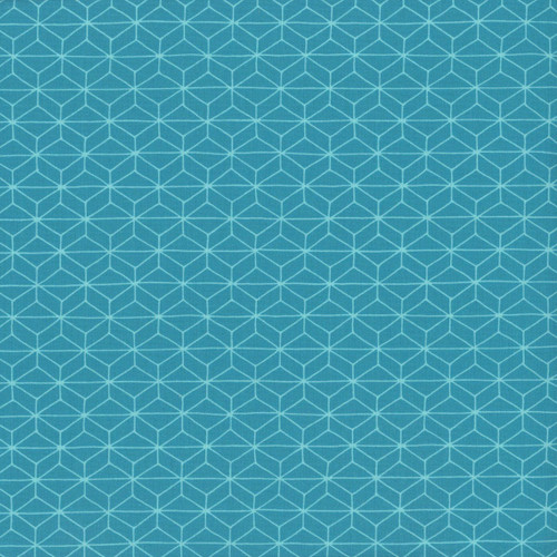 Windham Fabrics Shayla Wolf Of Sassafras Lane Designs Foundation 2 Turquoise Conundrum