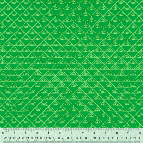 Windham Fabrics Shayla Wolf Of Sassafras Lane Designs Foundation 2 Shamrock Luminous