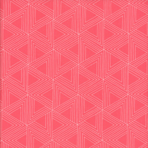 Windham Fabrics Shayla Wolf Of Sassafras Lane Designs Foundation 2 Salmon Pink Incognito