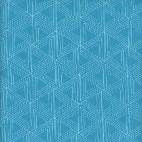 Windham Fabrics Shayla Wolf Of Sassafras Lane Designs Foundation 2 Teal Blue Incognito
