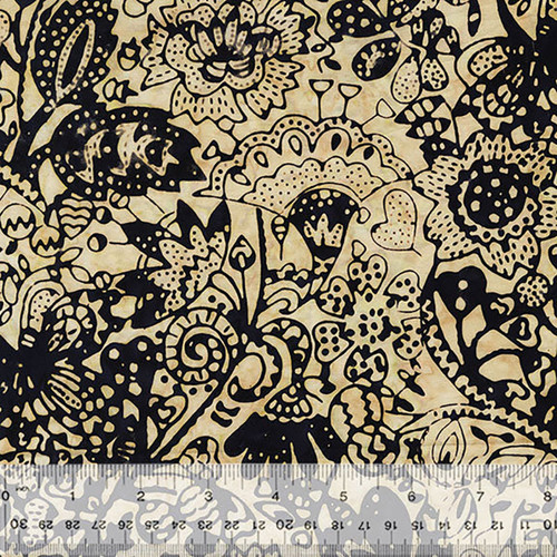 Windham Fabrics Anthology Batiks Sally Kelly Strawberry Lane Etching Princelett Etch