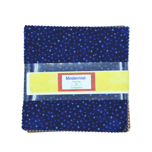 Wilmington Prints Fabrics Modernist Essentials Textures Charm Squares Five Inch