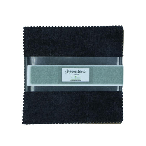Wilmington Prints Fabrics Moonstone Essentials Textures Charm Squares Five Inch