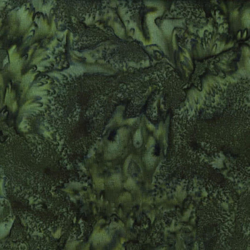 Hoffman Fabrics Bali Hand Dyed Watercolors Batik Pine