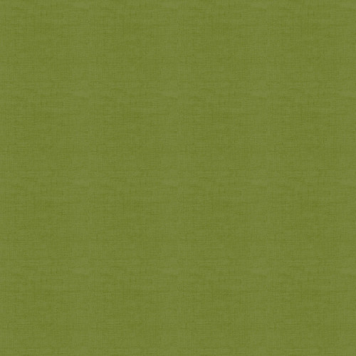 Andover Fabrics Laundry Basket Favorites Linen Texture Moss Green