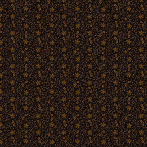 Marcus Fabrics Prairie Dry Goods 2 Pam Buda Village Vine Brown