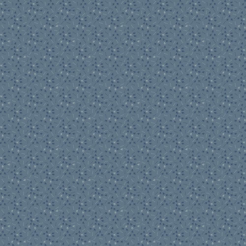 Marcus Fabrics Prairie Dry Goods 2 Pam Buda Branches Blue, fabric with a blue background and small branch and arrow-like pattern in various shades of blue. Marcus Fabrics Prairie Dry Goods 2 Pam Buda Branches Blue, fabric with a blue background and small branch and arrow-like pattern in various shades of blue.