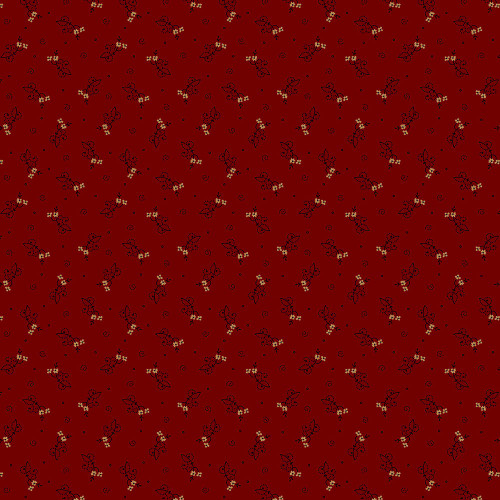 Marcus Fabrics Prairie Dry Goods 2 Pam Buda Flower Whimsy Red