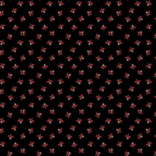 Marcus Fabrics Prairie Dry Goods 2 Pam Buda Ditsy Black