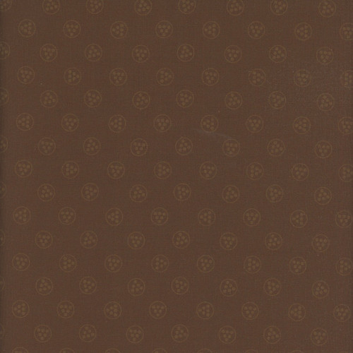 Marcus Fabrics Stash Happy Jeni Gaston Button Brown