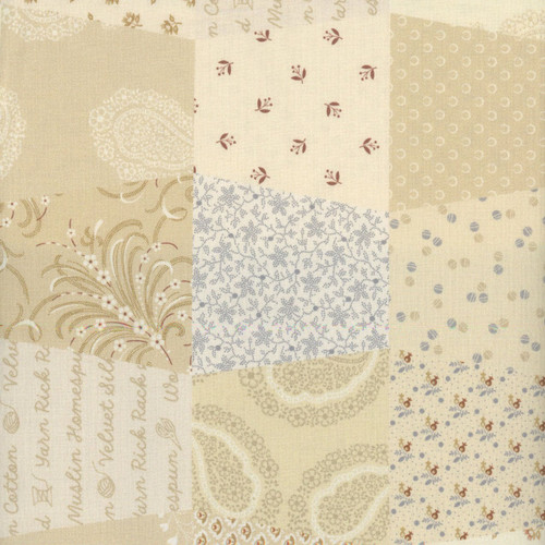 Marcus Fabrics Stash Happy Jeni Gaston Patchwork Cream
