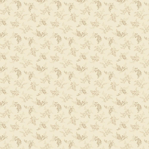 Marcus Fabrics Grace Elizabeth Carrie Quinn Sprigs Cream