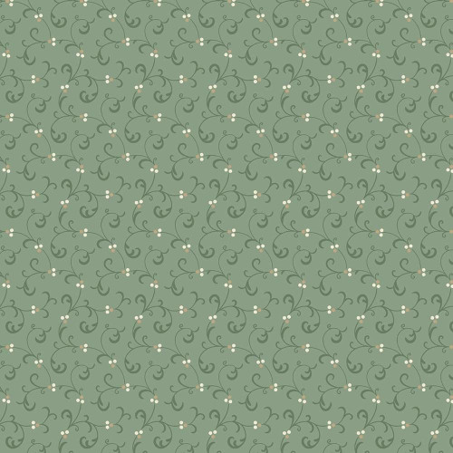 Marcus Fabrics Grace Elizabeth Carrie Quinn Swirl Sage