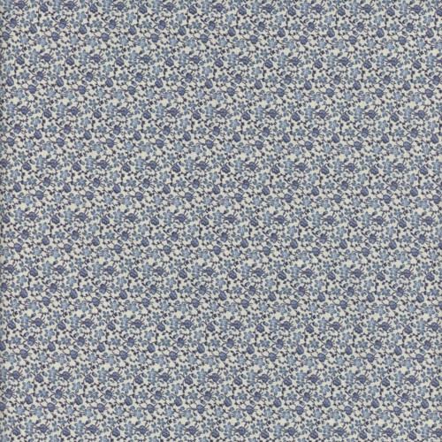 Marcus Fabrics Grace Elizabeth Carrie Quinn Petite Flowers Blue