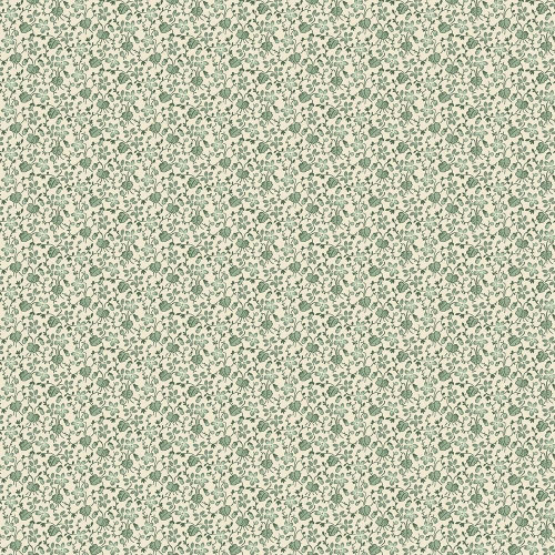 Marcus Fabrics Grace Elizabeth Carrie Quinn Petite Flowers Sage