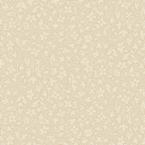 Marcus Fabrics Grace Elizabeth Carrie Quinn Dotted Floral Cream