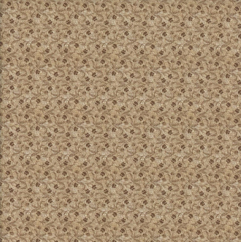 Marcus Fabrics Dear Scarlet Pam Buda Vintage Garden Tan