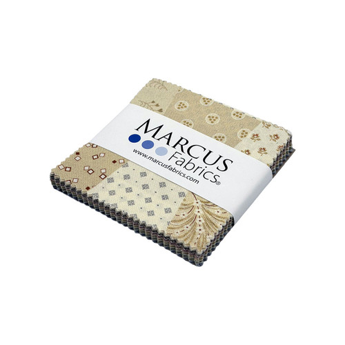 Marcus Fabrics Stash Happy Jeni Gaston Five Inch Charm Squares